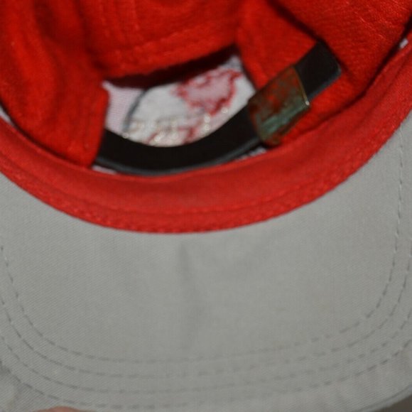 Nice Red WOOL Suede Universal Studios Amusement Park Souvenir Baseball Hat RARE - Picture 3 of 4